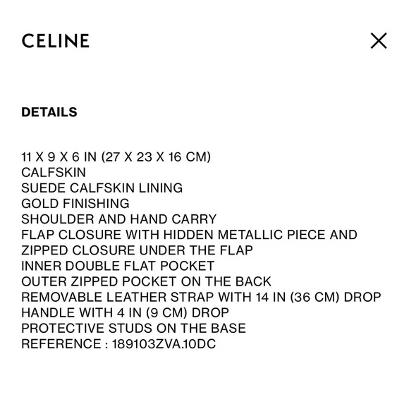 Celine Mini Belt Bag - Picture 15 of 15